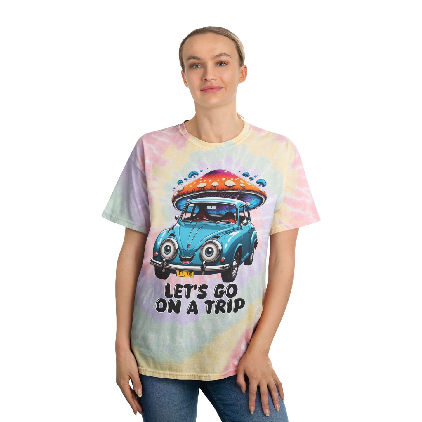 Let's Go On A Trip Tie-Dye - T Shirt