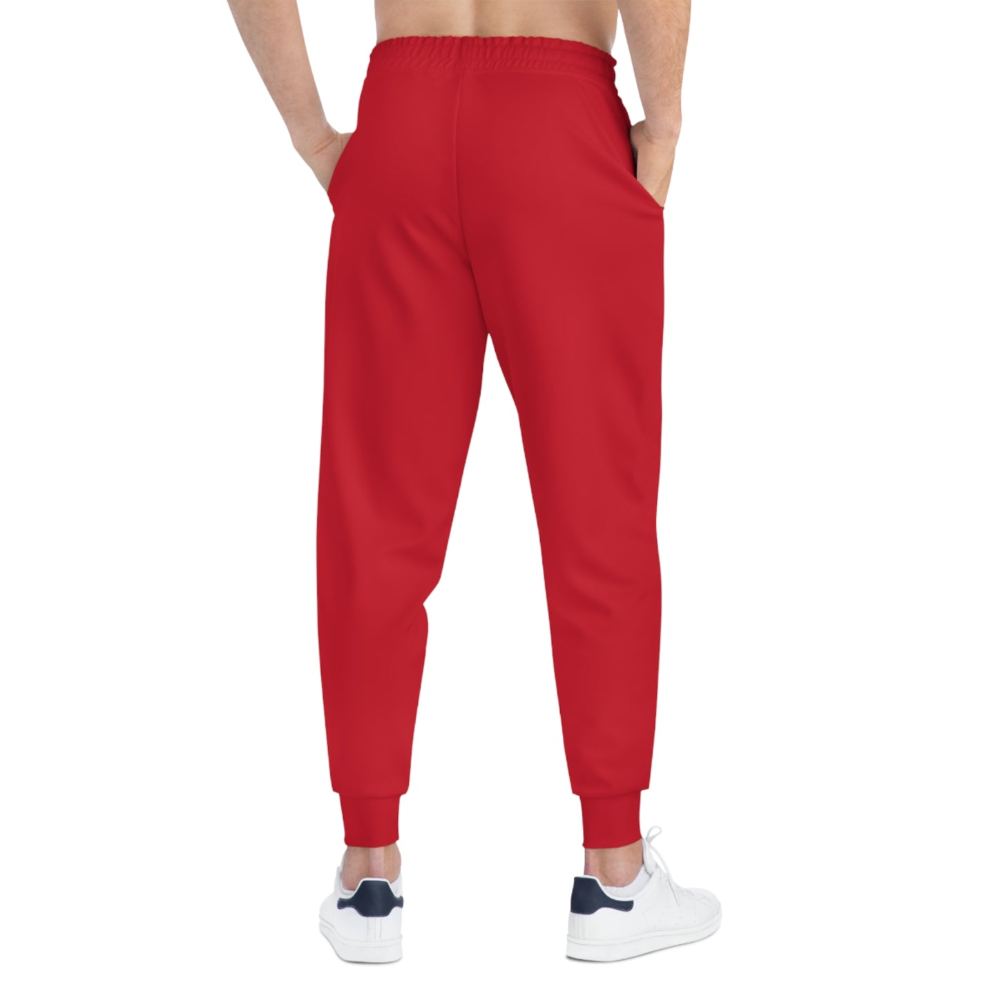 Love Assault Joggers Pocket Design-Red