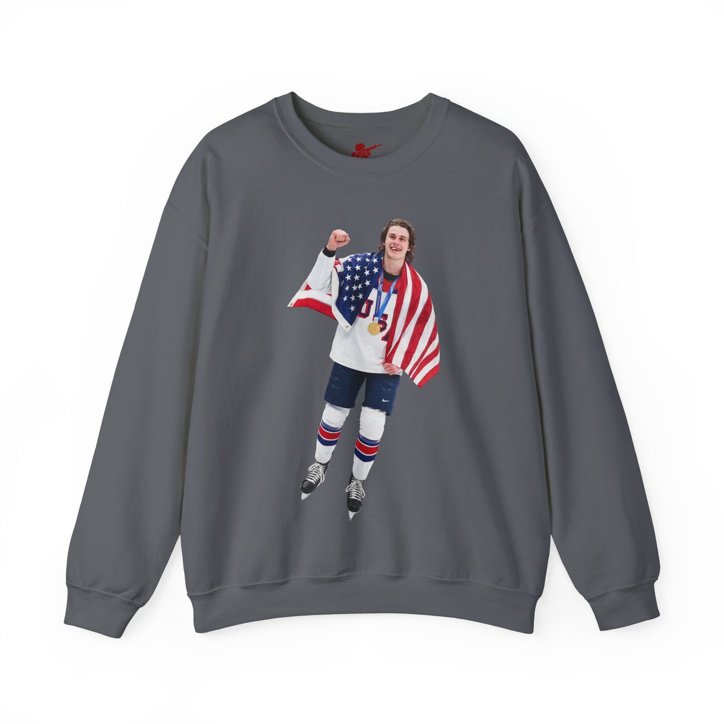 Jack Hughes Gold Crewneck
