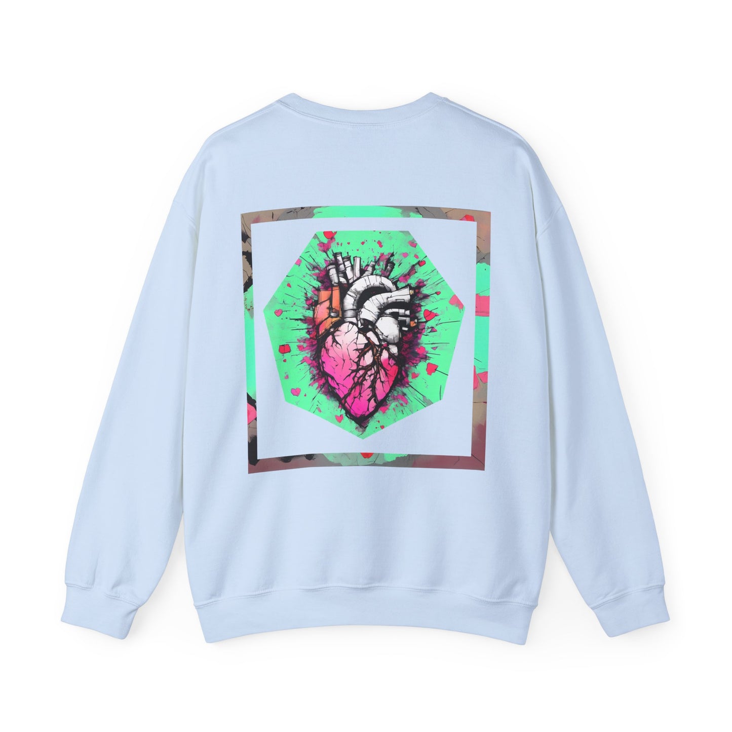 Smashed Heart Crewneck