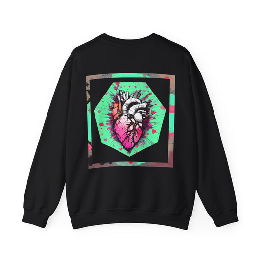 Smashed Heart Crewneck