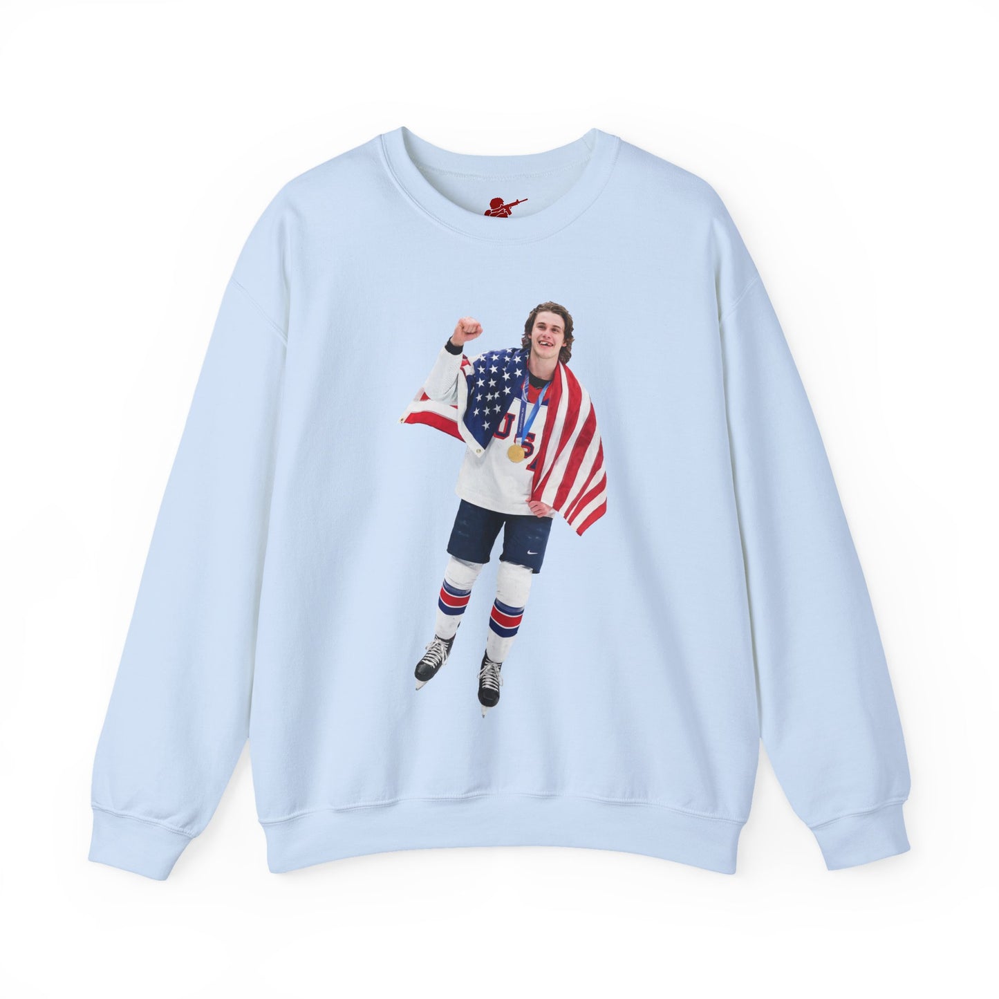 Jack Hughes Gold Crewneck