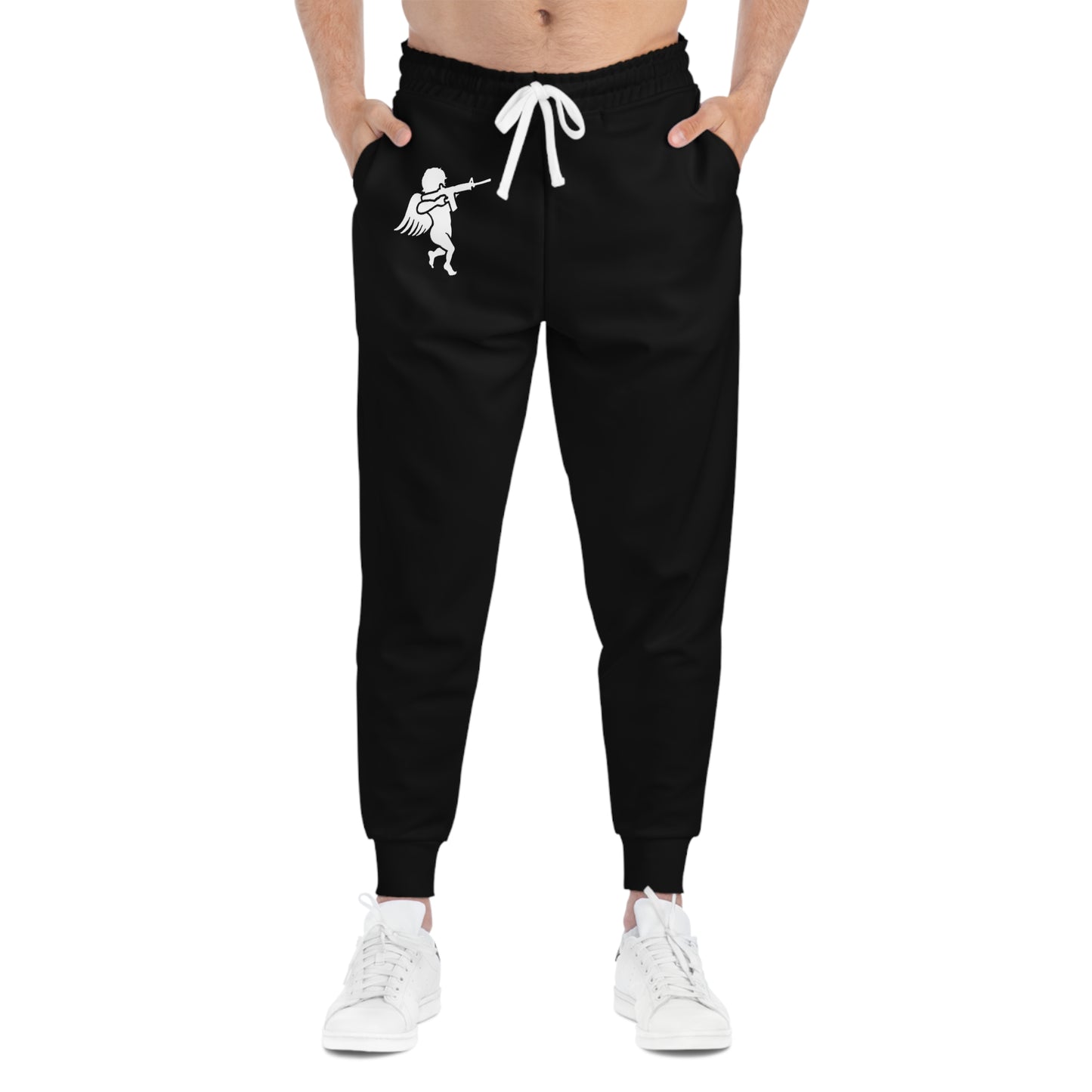 Love Assault Joggers Pocket Design - Black