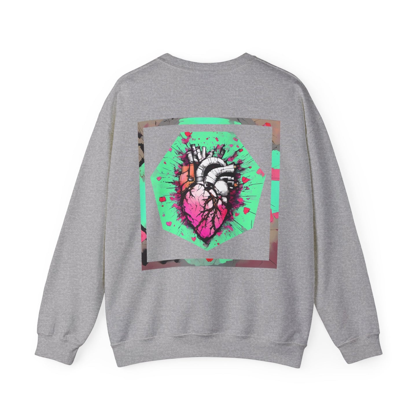 Smashed Heart Crewneck