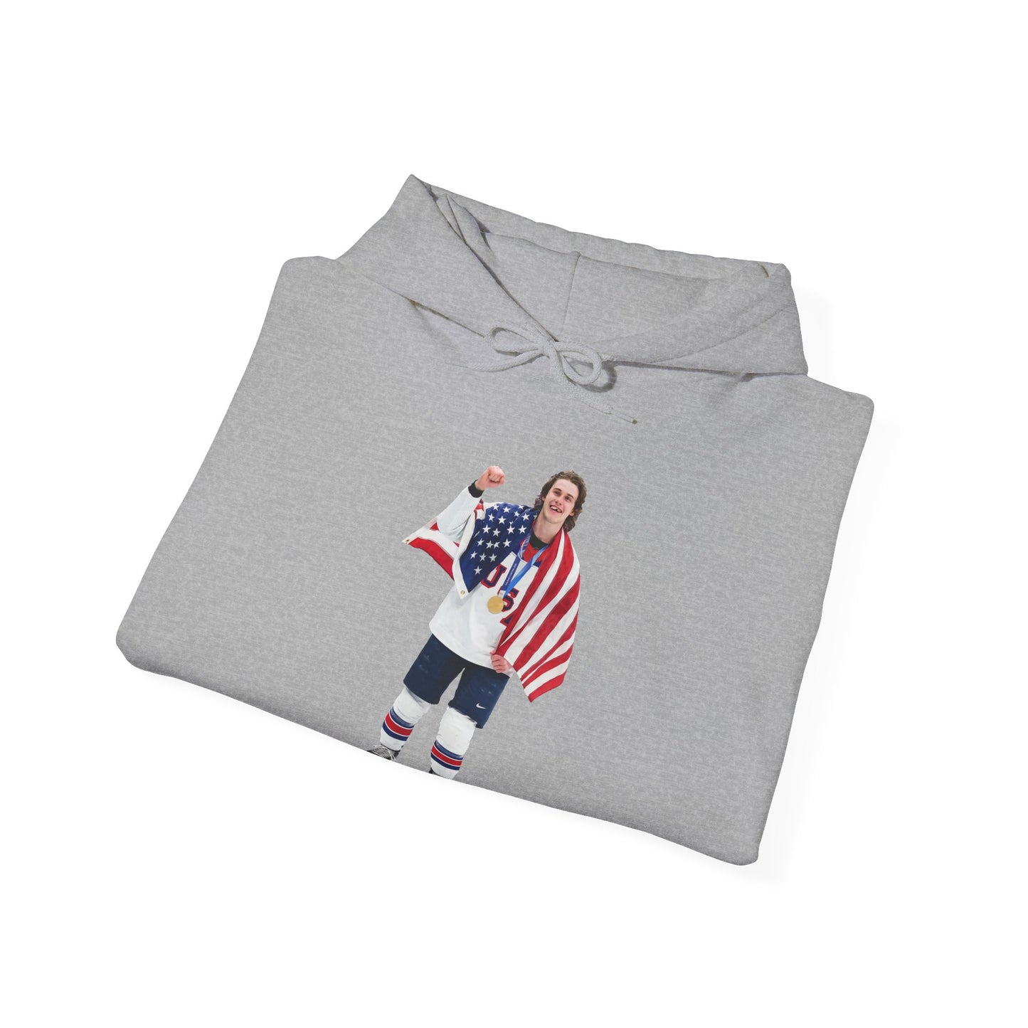 Jack Hughes Gold Hoodie