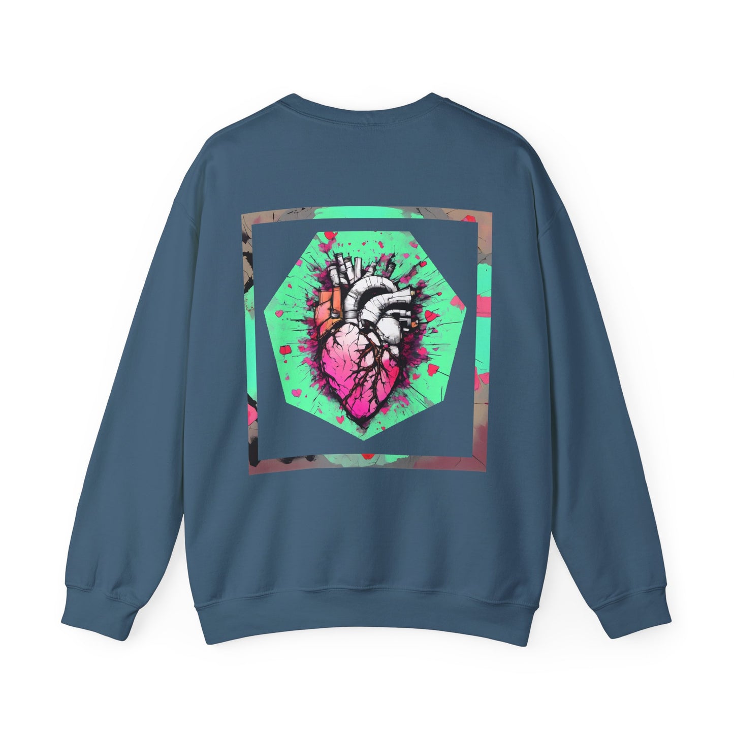 Smashed Heart Crewneck
