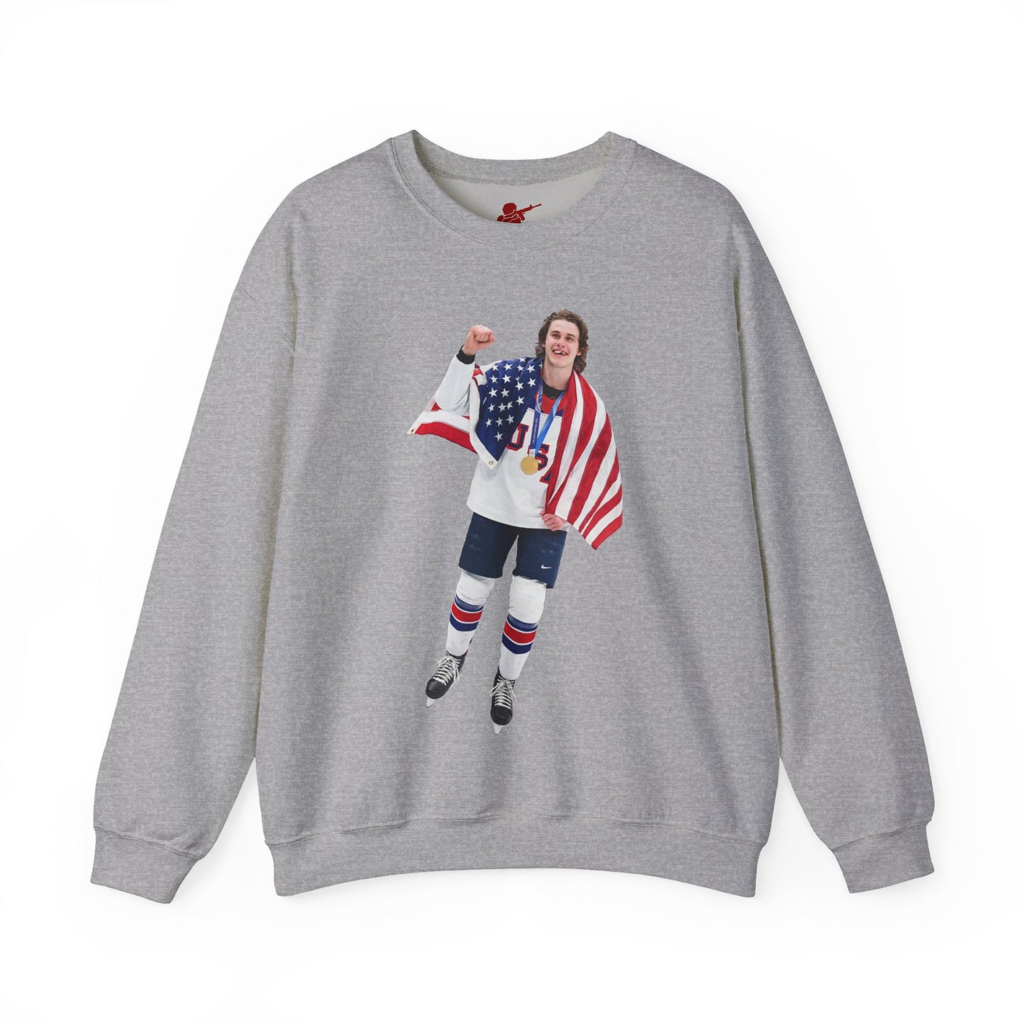 Jack Hughes Gold Crewneck