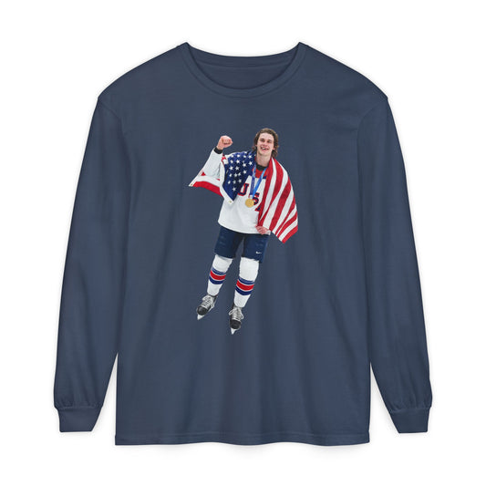 Jack Hughes Gold Long Sleeve
