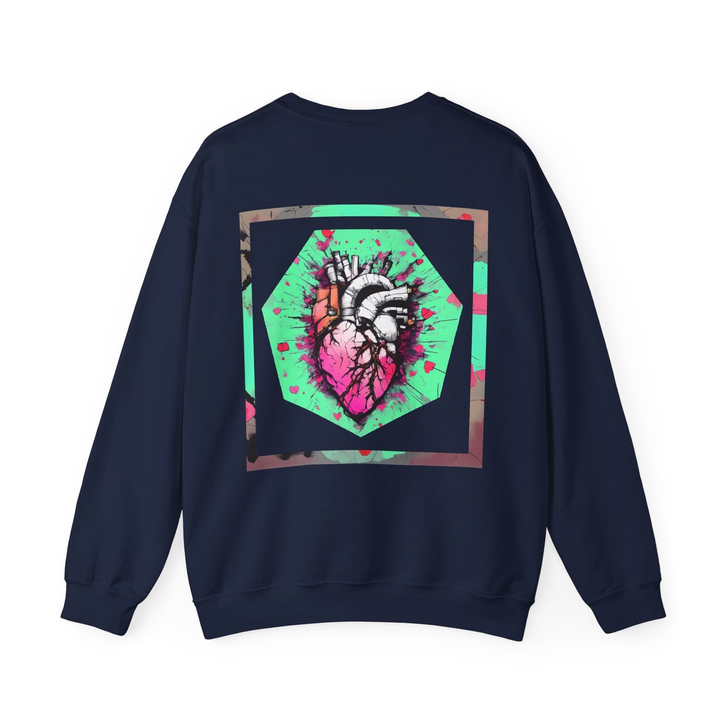 Smashed Heart Crewneck