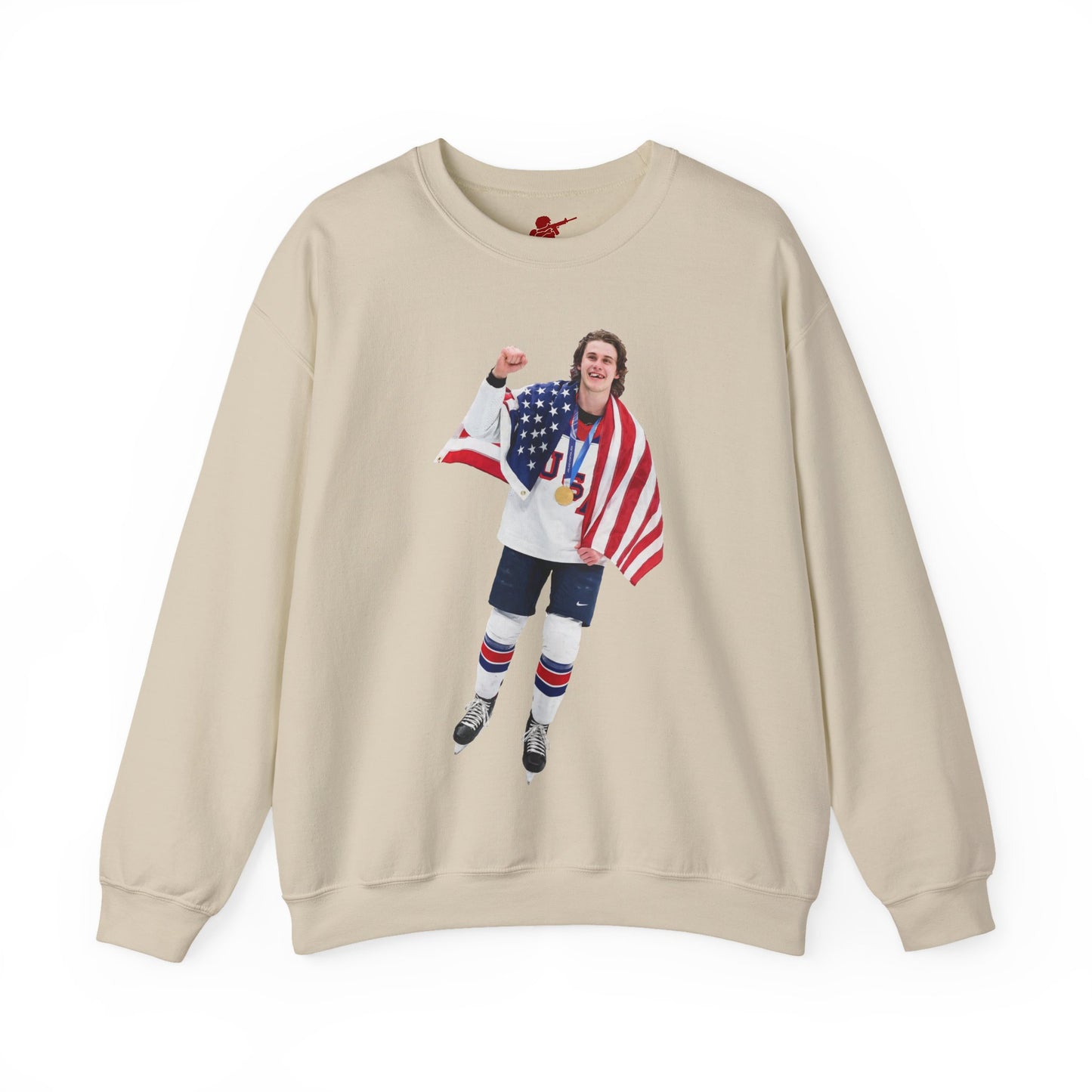 Jack Hughes Gold Crewneck