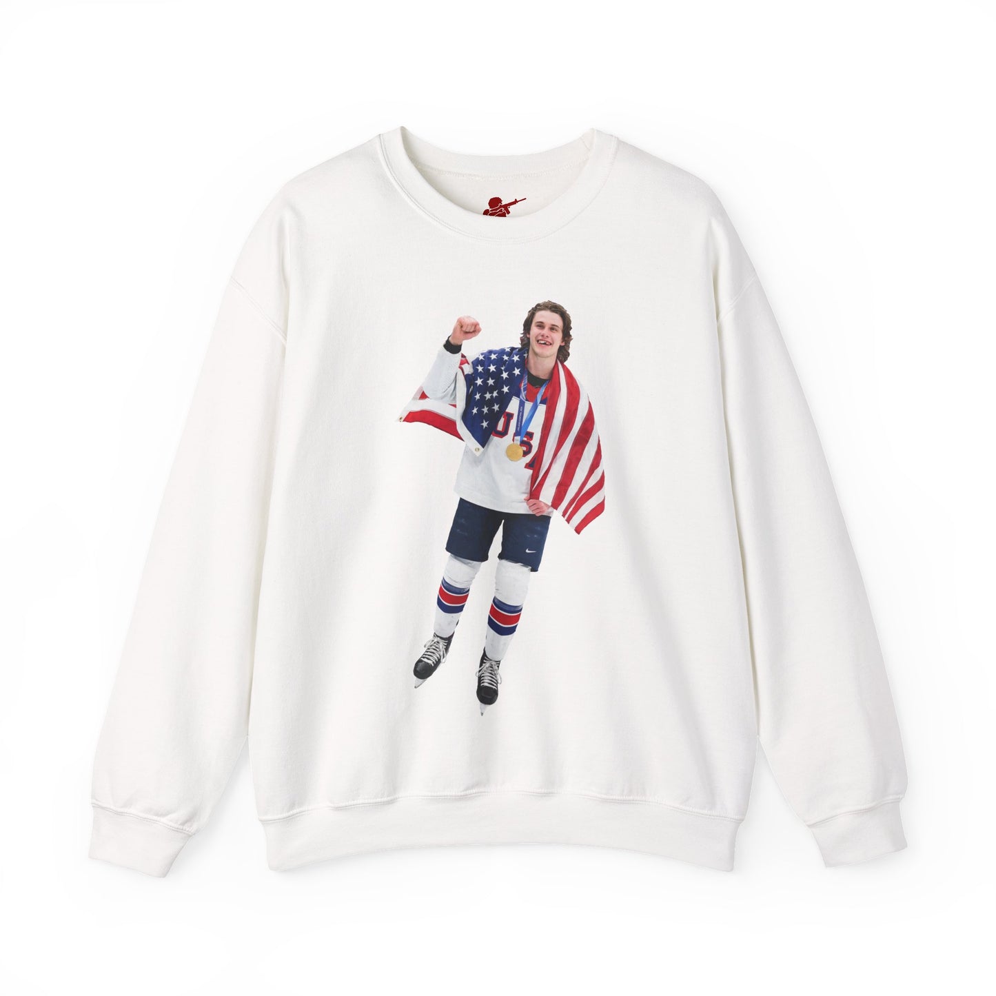 Jack Hughes Gold Crewneck