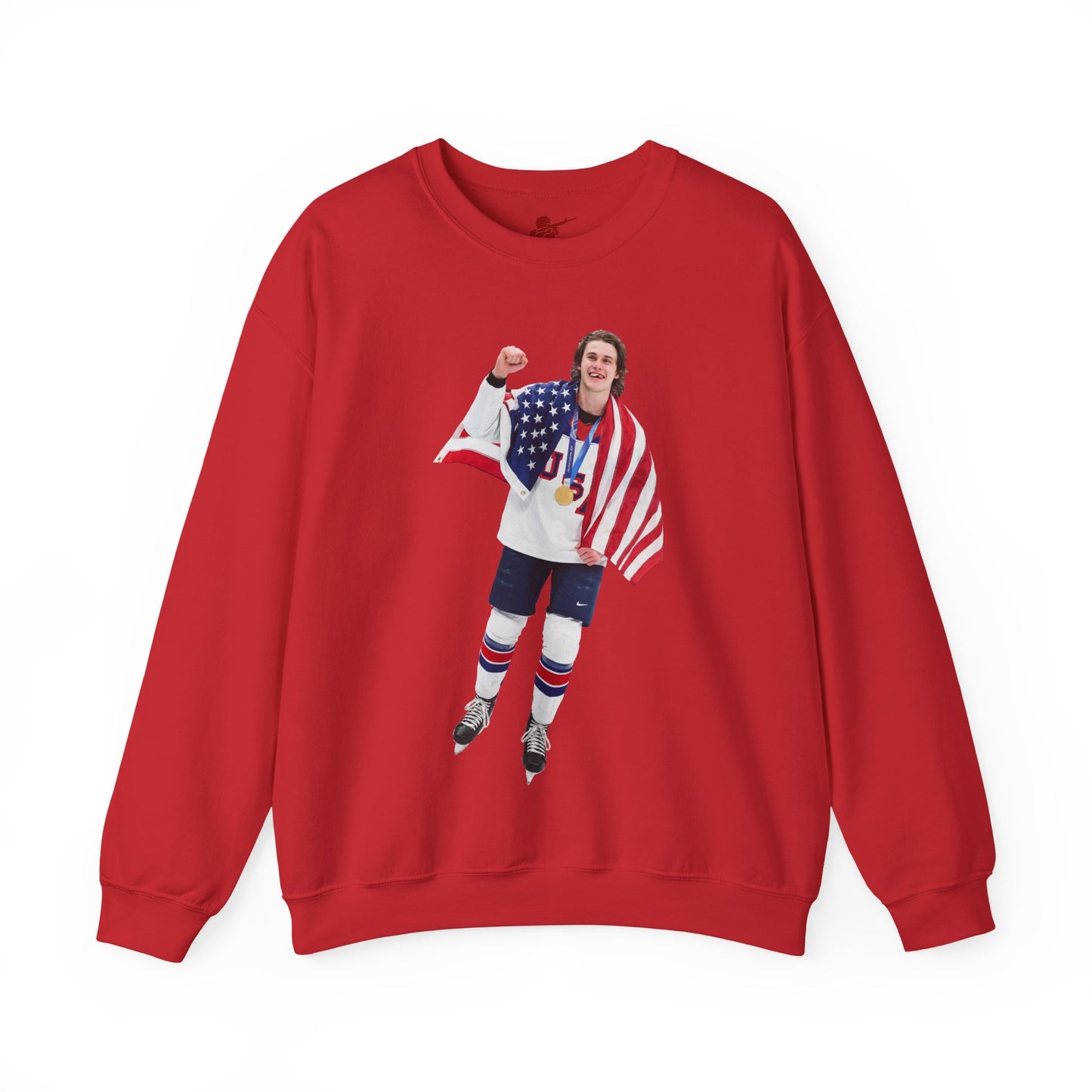 Jack Hughes Gold Crewneck