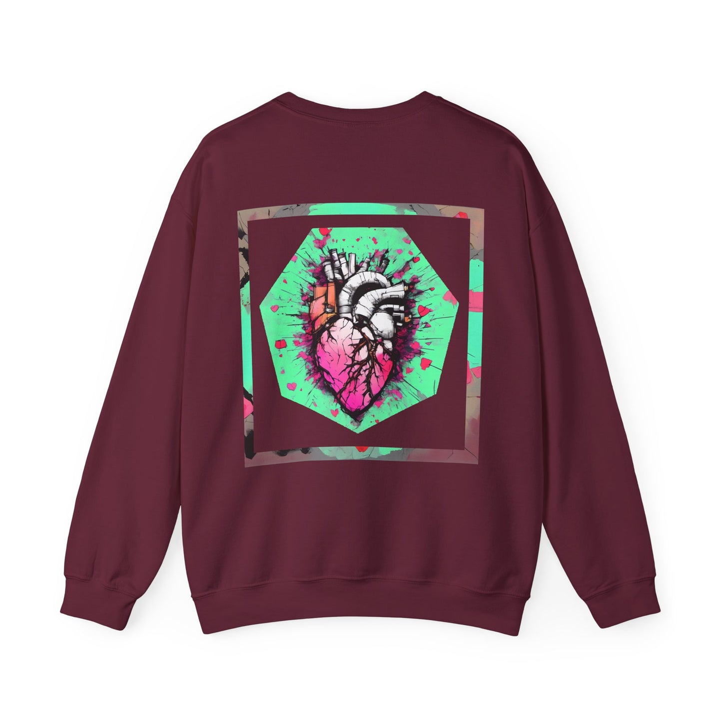 Smashed Heart Crewneck