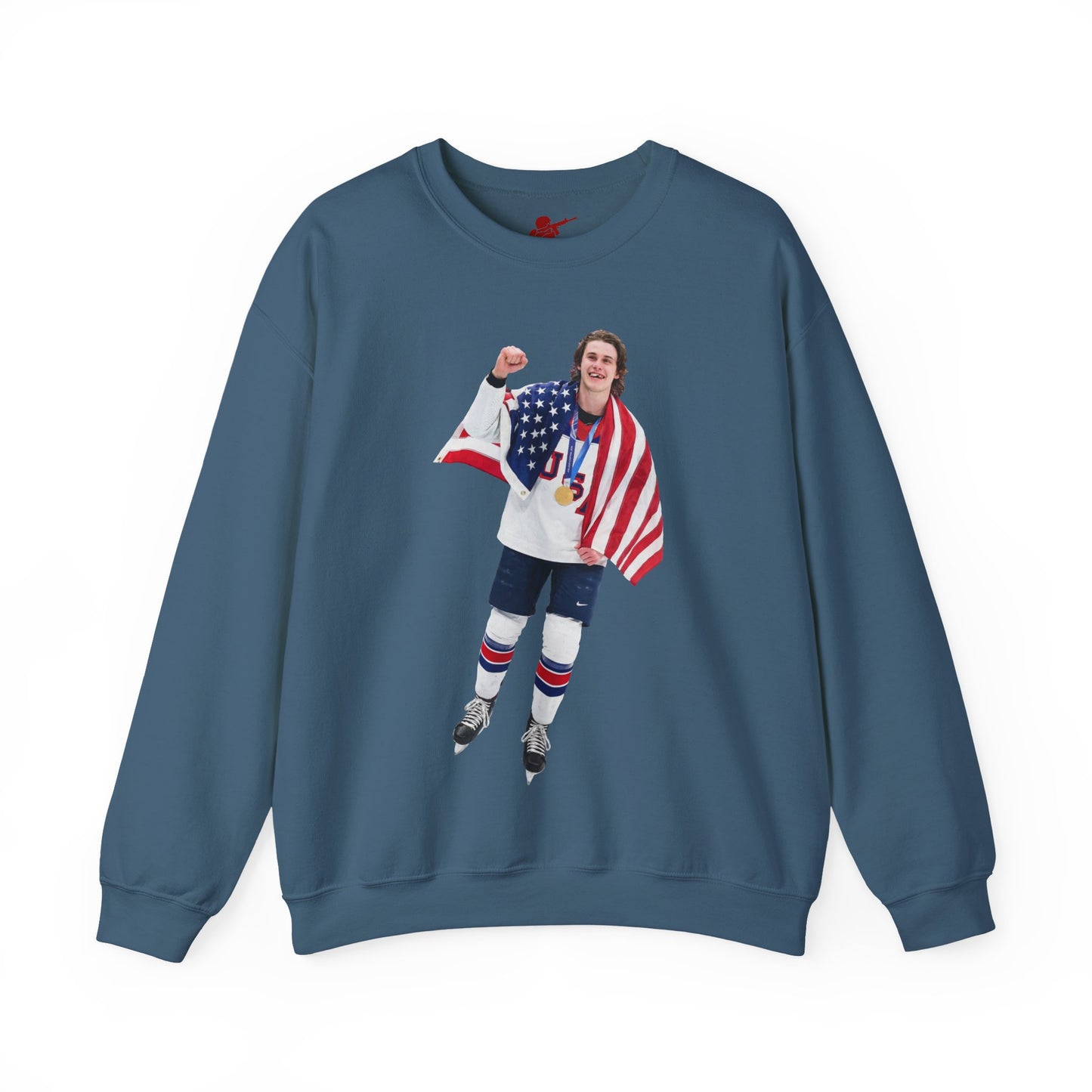Jack Hughes Gold Crewneck