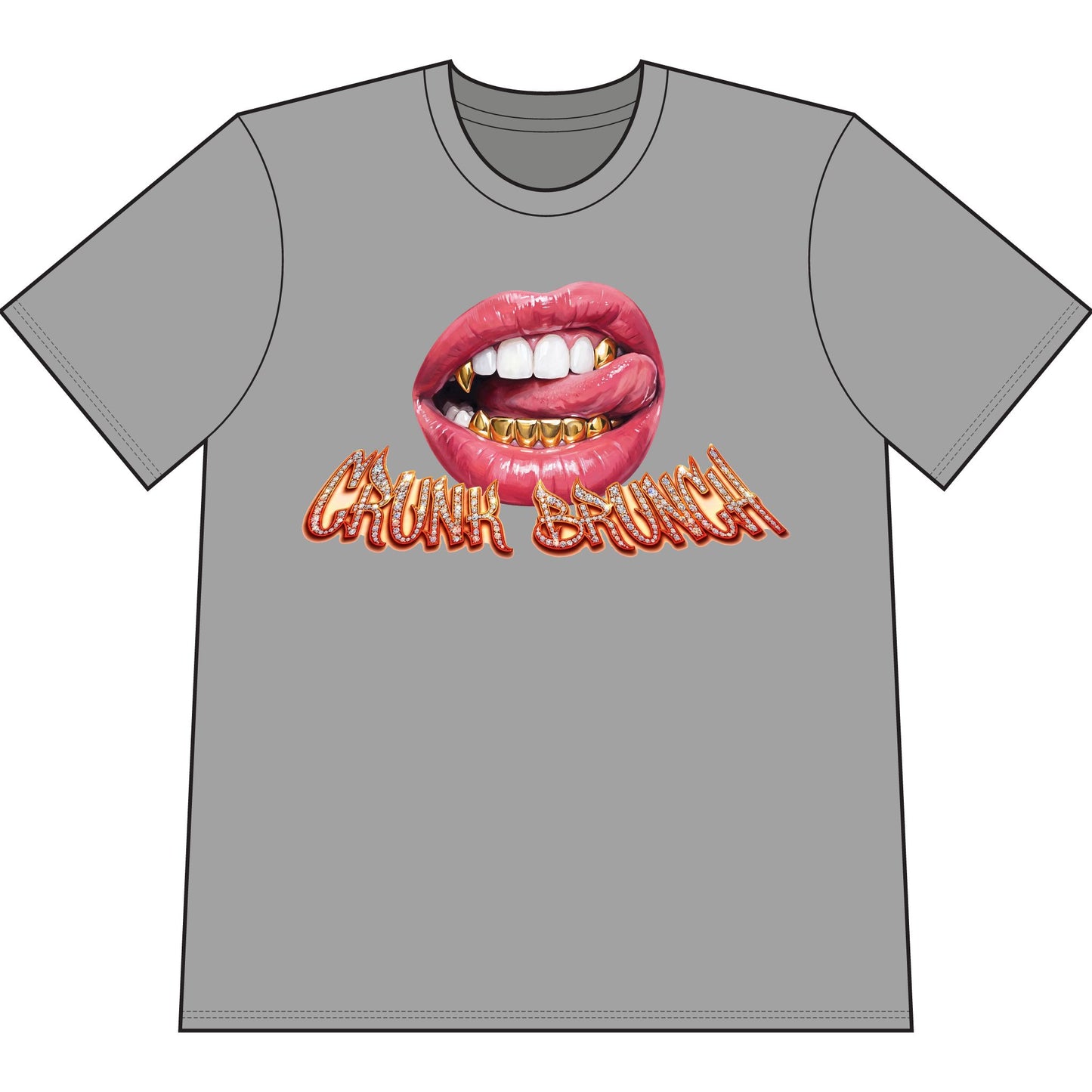 Crunk Brunch 2.2 - PAINT - T Shirt (Shaka Wear)