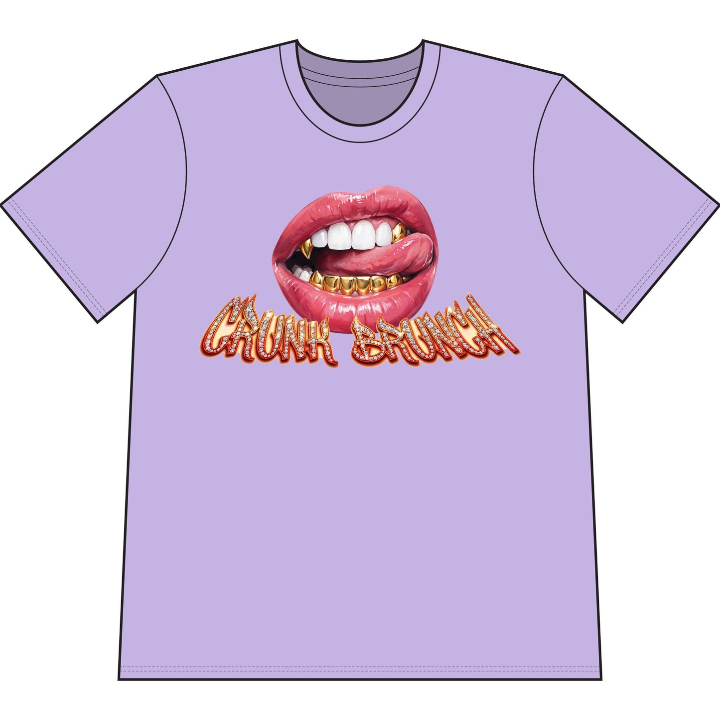 Crunk Brunch 2.2 - PAINT - T Shirt (Shaka Wear)