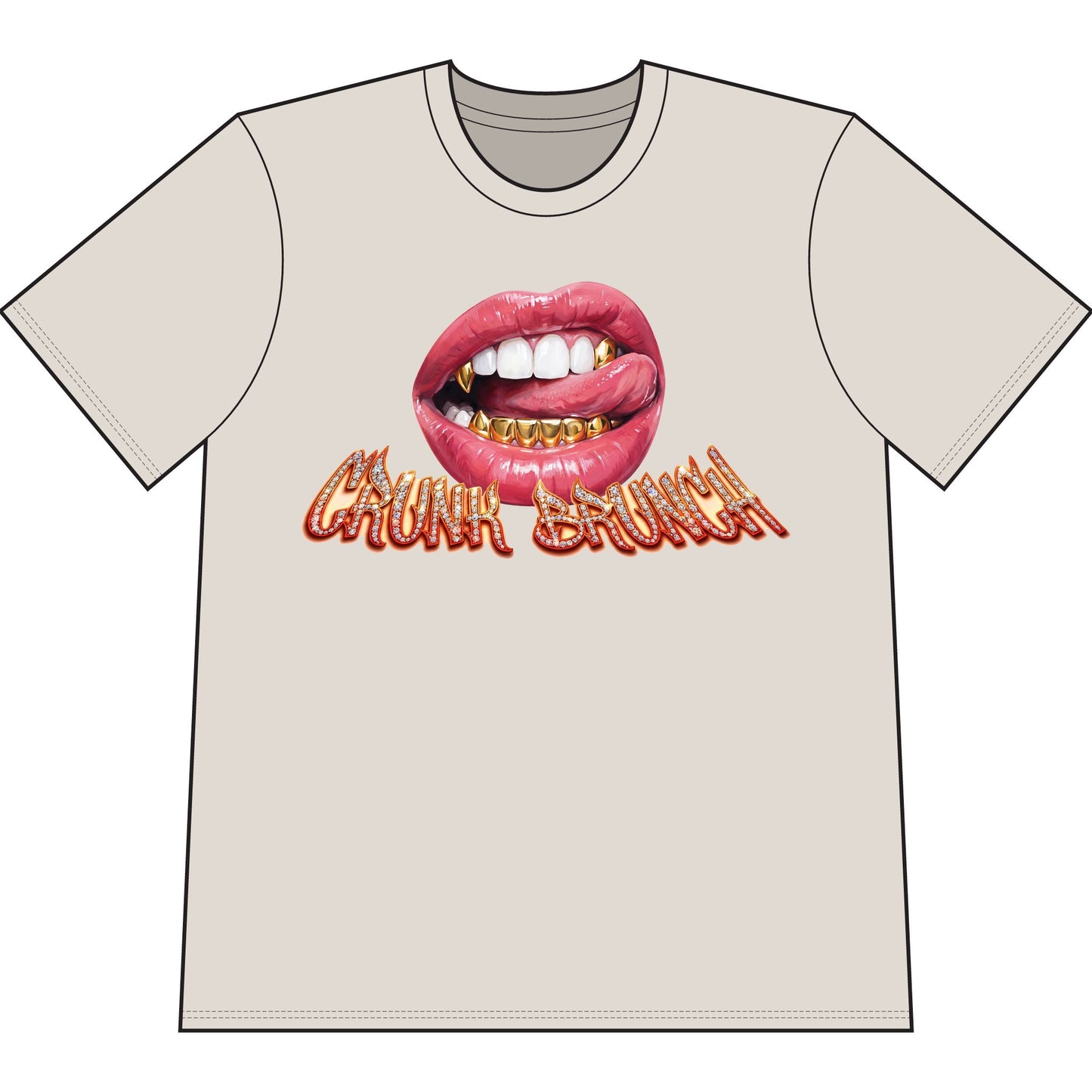Crunk Brunch 2.2 - PAINT - T Shirt (Shaka Wear)