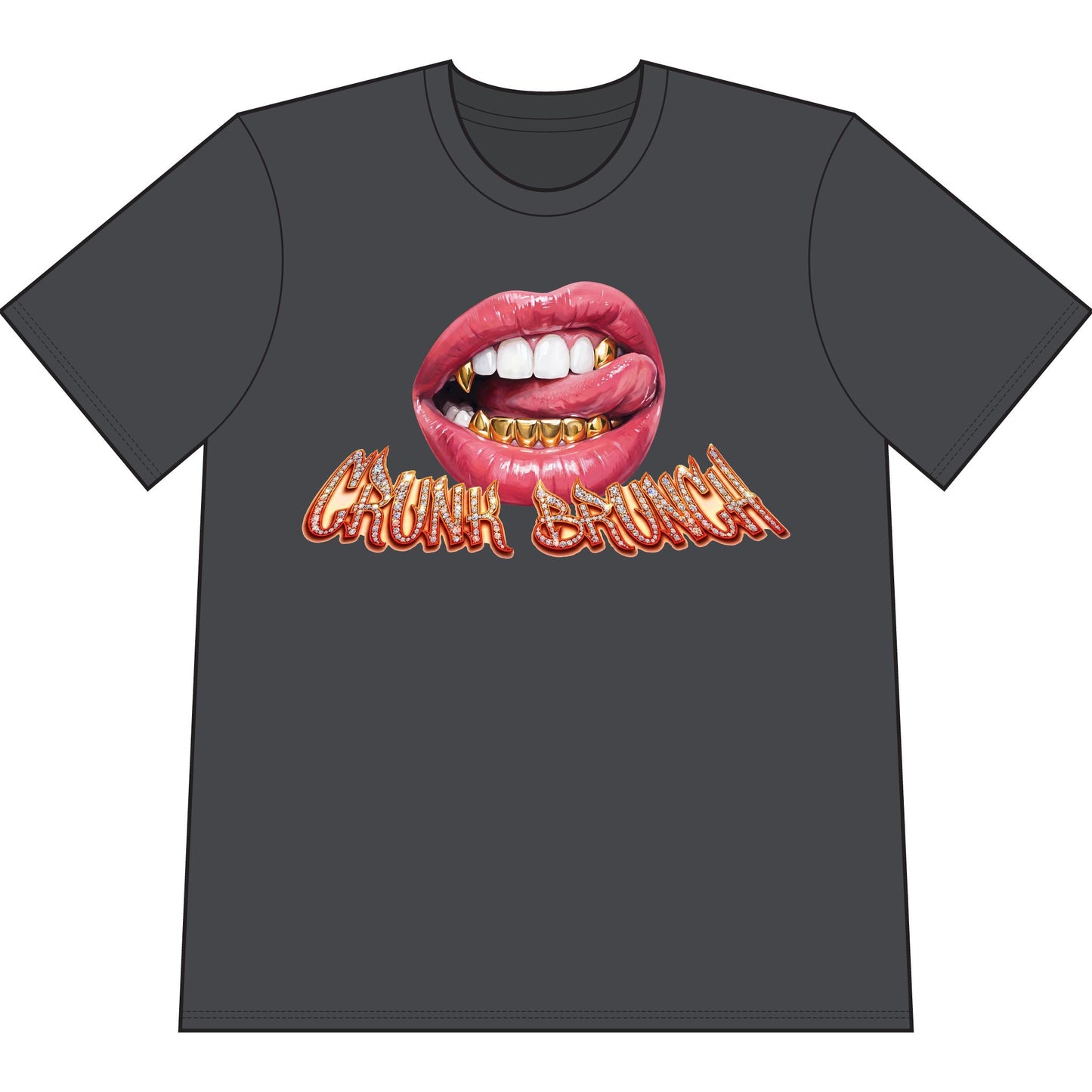 Crunk Brunch 2.2 - PAINT - T Shirt (Shaka Wear)