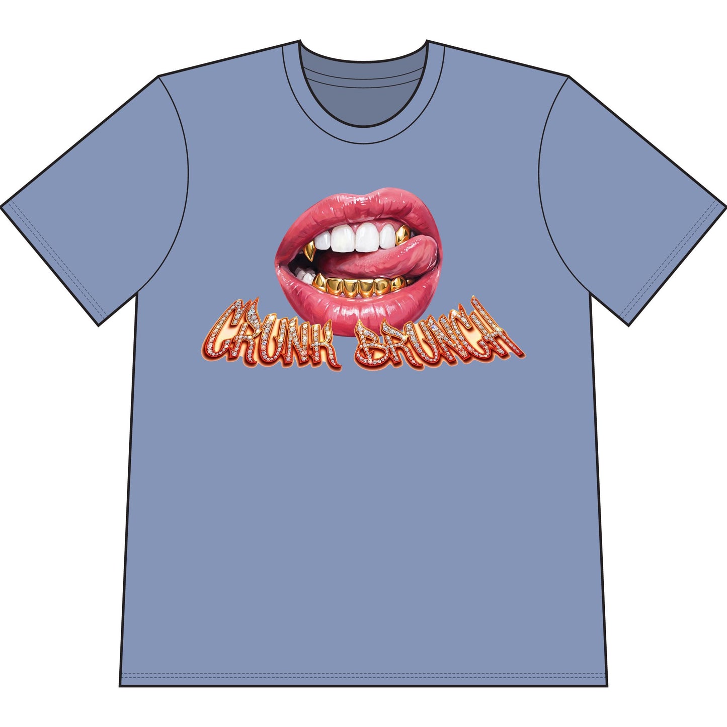 Crunk Brunch 2.2 - PAINT - T Shirt (Shaka Wear)