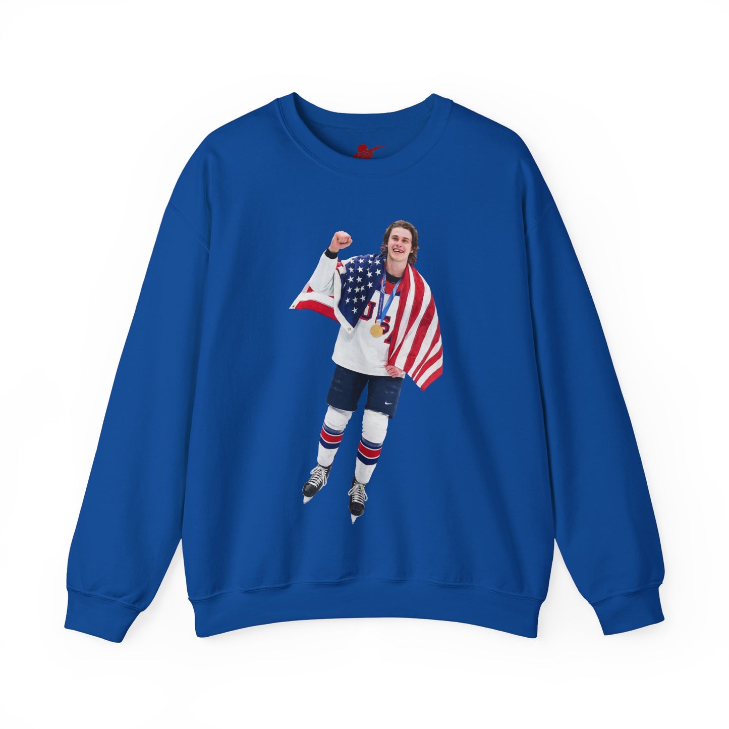 Jack Hughes Gold Crewneck