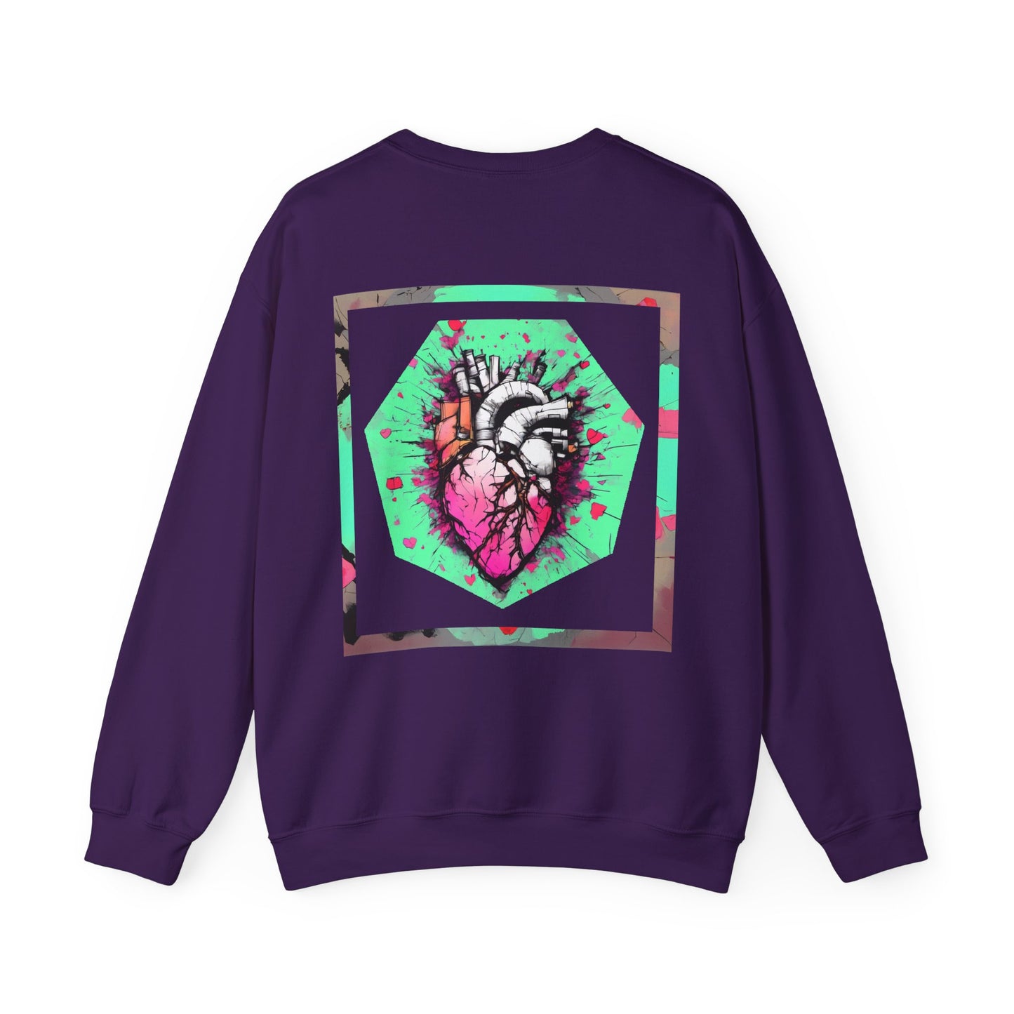 Smashed Heart Crewneck