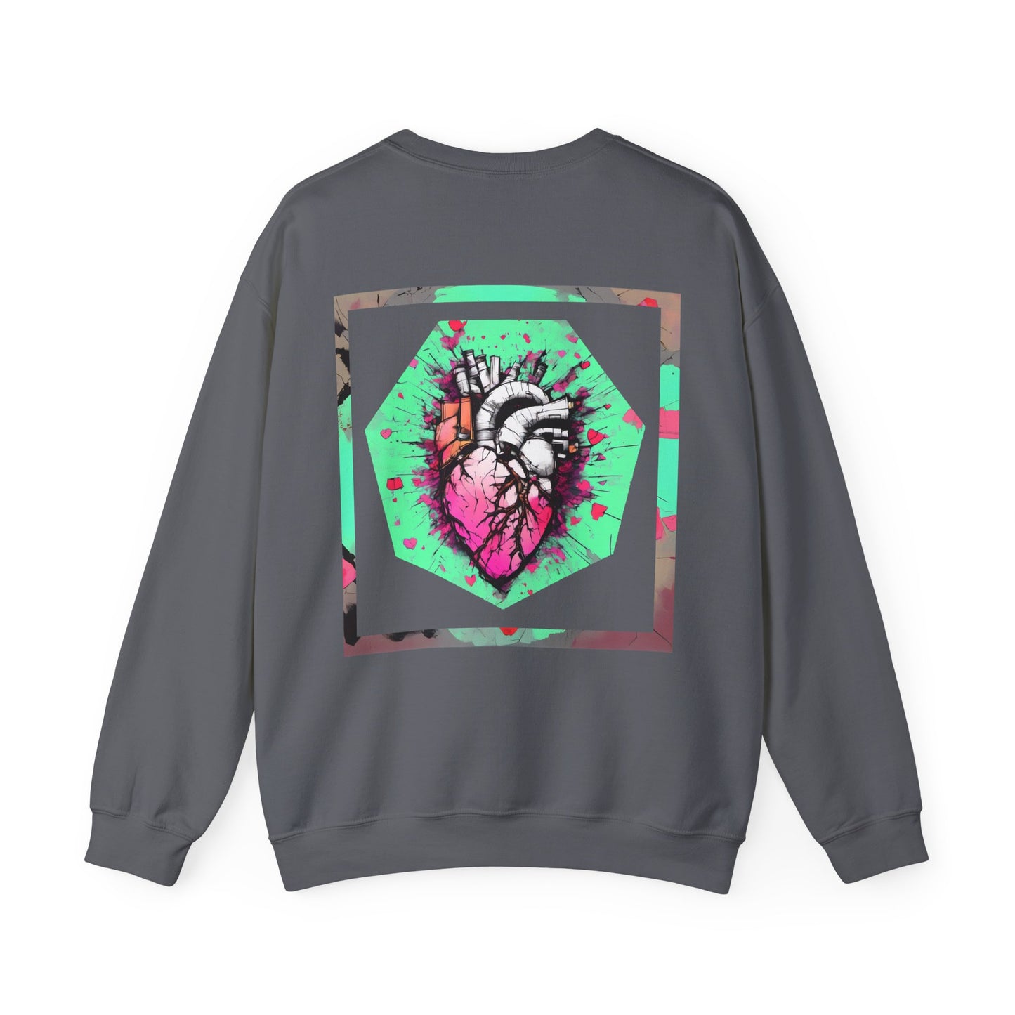 Smashed Heart Crewneck