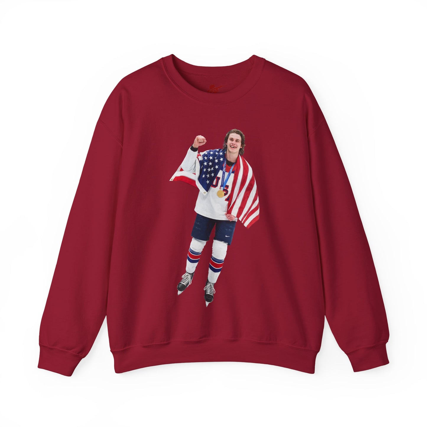 Jack Hughes Gold Crewneck
